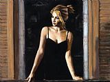 Fabian Perez BALCONES DE BUENOS AIRES VII painting